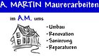 A. MARTIN Kundenmaurer