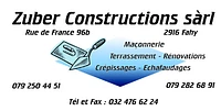 Logo Zuber Constructions Sàrl