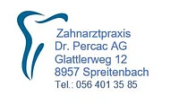 Zahnarztpraxis Dr. Percac AG-Logo