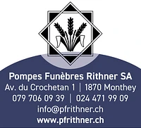 Pompes Funèbres Rithner logo