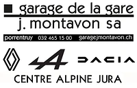Garage de la Gare J. Montavon SA Centre Alpine Jura-Logo