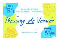 Logo Pressing de Vernier - Blanchisserie - Couture