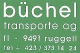 Logo Büchel Eugen AG Transporte