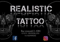 Logo Realistic Tattoo Genève //Tatouage et Piercing Genève