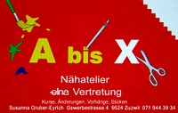 A bis X logo