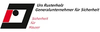 Logo Urs Rusterholz Generalunternehmer für Sicherheit