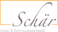 Logo Schär - Uhren & Schmuckwerkstatt