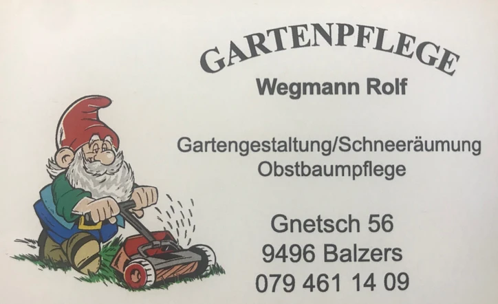 Gartenplege u. Hauswartsdienste Wegmann