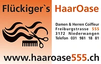 Coiffeur Flückiger's HaarOase-Logo