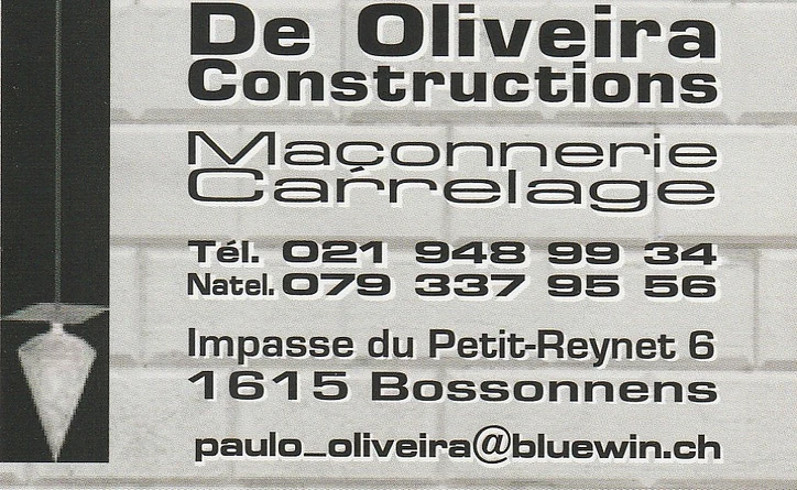 De Oliveira Constructions