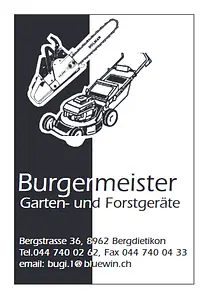Burgermeister Garten- und Forstgeräte