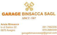Logo Garage Binsacca Sagl