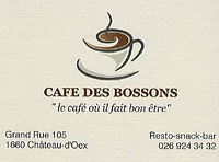 Café des Bossons logo