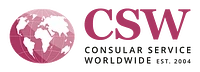Logo Consular Service Worldwide CSW GmbH / csw.ch