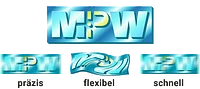 Logo MPW, Mechanische Präzisionswerkstatt AG