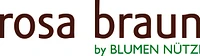 rosa braun by Blumen Nützi-Logo