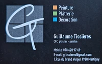Tissières Peinture / Guillaume Tissières logo