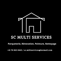 Logo SC MULTI SERVICES - Parquet, Rénovation, Peinture, Nettoyage, Déménagement - Genève