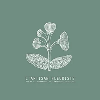 L'artisan fleuriste logo