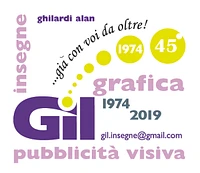 Logo Gil insegne di Alan Ghilardi