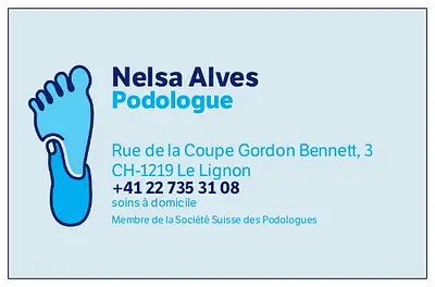 Cabinet de Podologie-Nelsa Alves-Le Lignon-Canton de Genève