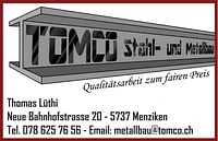 Logo Tomco Stahl- und Metallbau