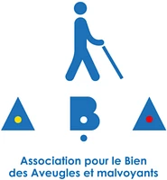 Bibliothèque Braille Romande et livre parlé (ABA/BBR) de l'Association pour le Bien des Aveugles et malvoyants logo