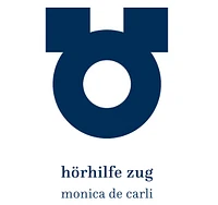 Hörhilfe Zug AG, Monica De Carli logo