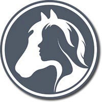 Pferd als Spiegel logo