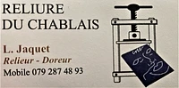 Logo Reliure du Chablais L. Jaquet