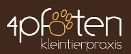 Logo Kleintierpraxis 4 Pfoten GmbH