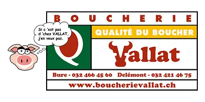 Boucherie Vallat de Bure et Delémont et Porrentruy