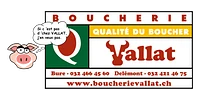 Boucherie Vallat de Bure et Delémont logo
