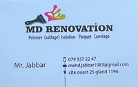MD RENOVATION logo