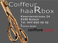 Coiffeur HAAR-Box Ramona GmbH-Logo