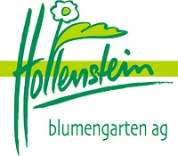 hollenstein blumengarten ag, Blumenshop, Gärtnerei, Gartenbau-Logo