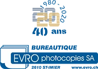 Logo EVRO photocopies SA