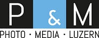 Logo P&M PHOTO MEDIA LUZERN AG