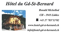 Logo Hôtel du Grand-St-Bernard
