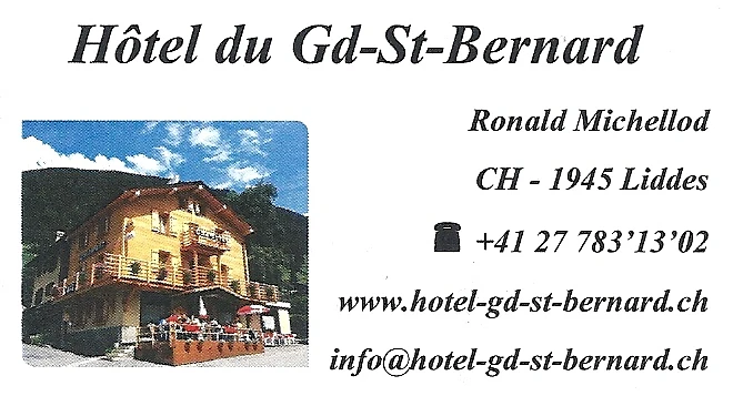 Hôtel du Grand-St-Bernard
