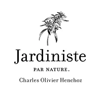 Logo Jardiniste par Nature. Charles Olivier Henchoz