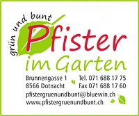Logo Pfister grün und bunt AG