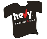 Logo hevy Textil Siebdruck & Stick