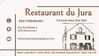 Restaurant du Jura Comme chez eux Sàrl