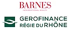 Logo Gerofinance I Régie du Rhône BARNES