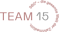 Logo TEAM 15 - PRAXIS FÜR ZAHNMEDIZIN DR. HERMANN & PARTNER