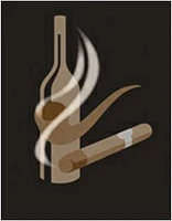 Logo tabak gourmet & spirituosen