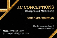 Logo JC Conception Charpente/Menuiserie