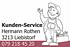 Kunden - Service Rothen Hermann