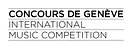 Logo Concours de Genève - International Music Competition